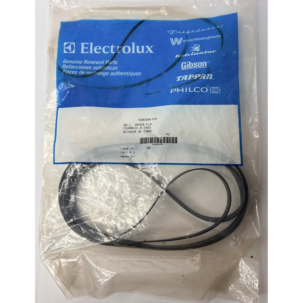 Electrolux Frigidaire Dryer Drive Belt‎ 5303281154 Genuine OEM Flat Belt NEW